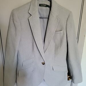 Lauren Ralph Lauren Light Blue Women's Blazer